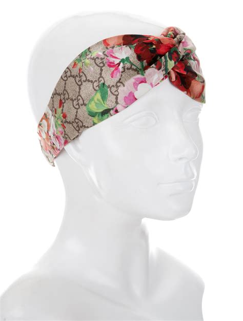 gucci floral headband|authentic gucci headband for sale.